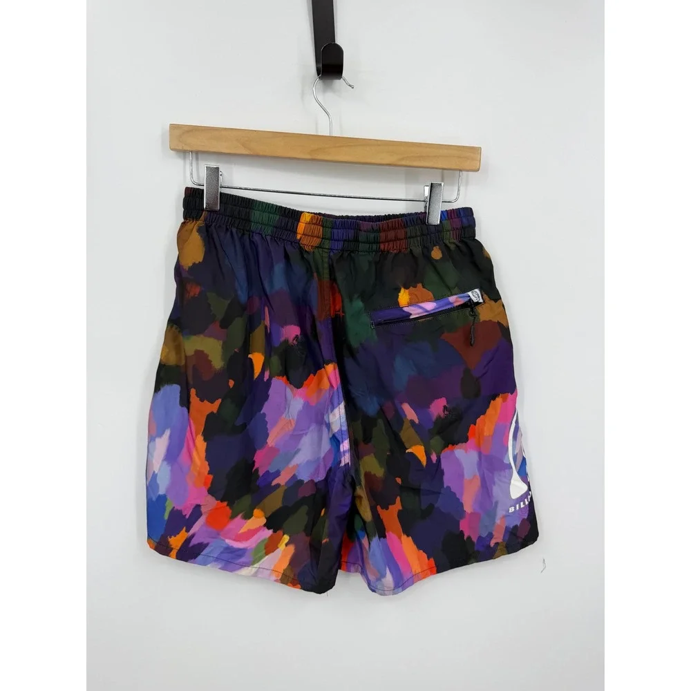 Billionaire Boys Club rembrandt Abstract Shorts Mens S Multi Color Graphic Logo